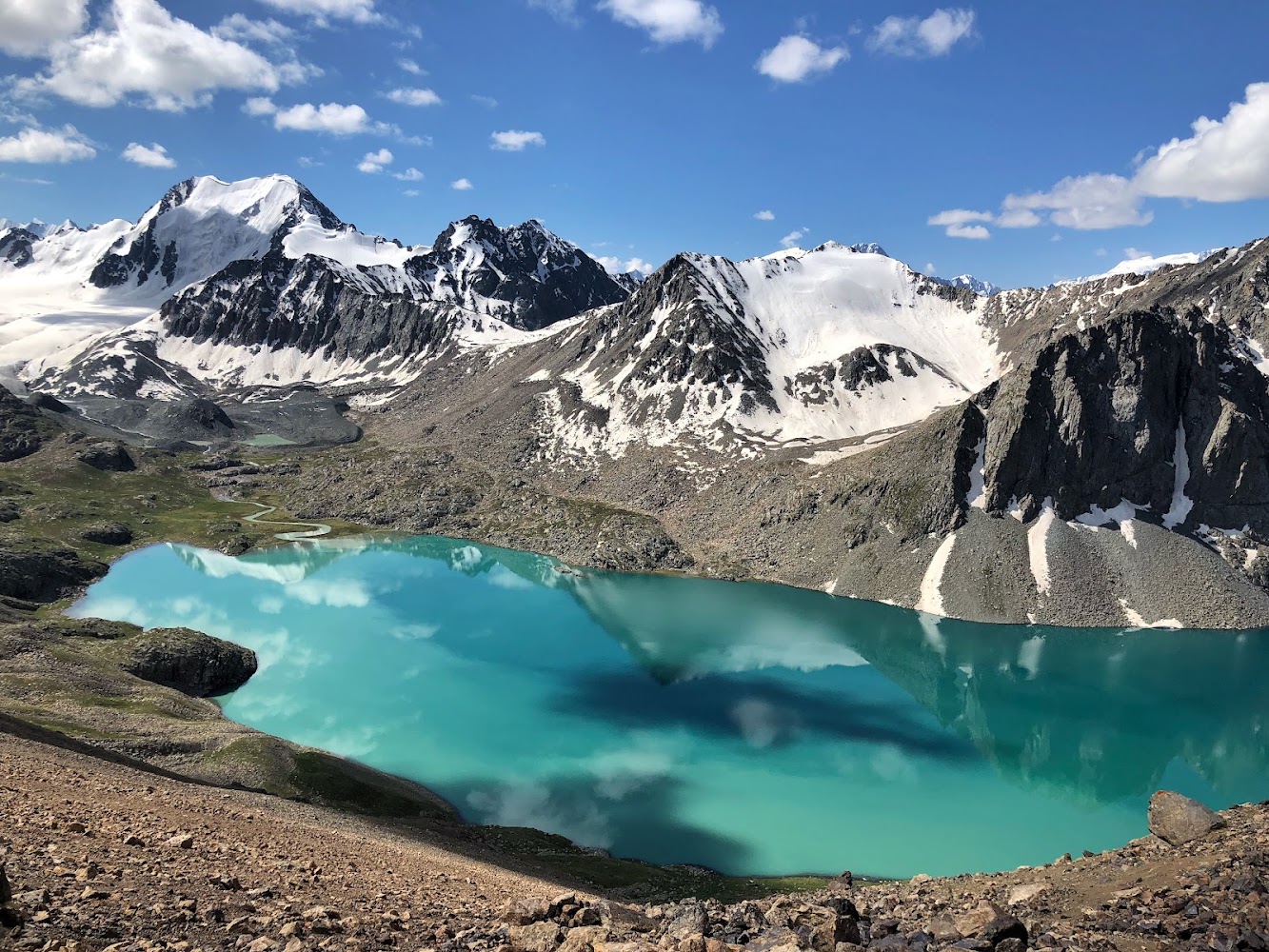 Ala-Kul Gölü At turu