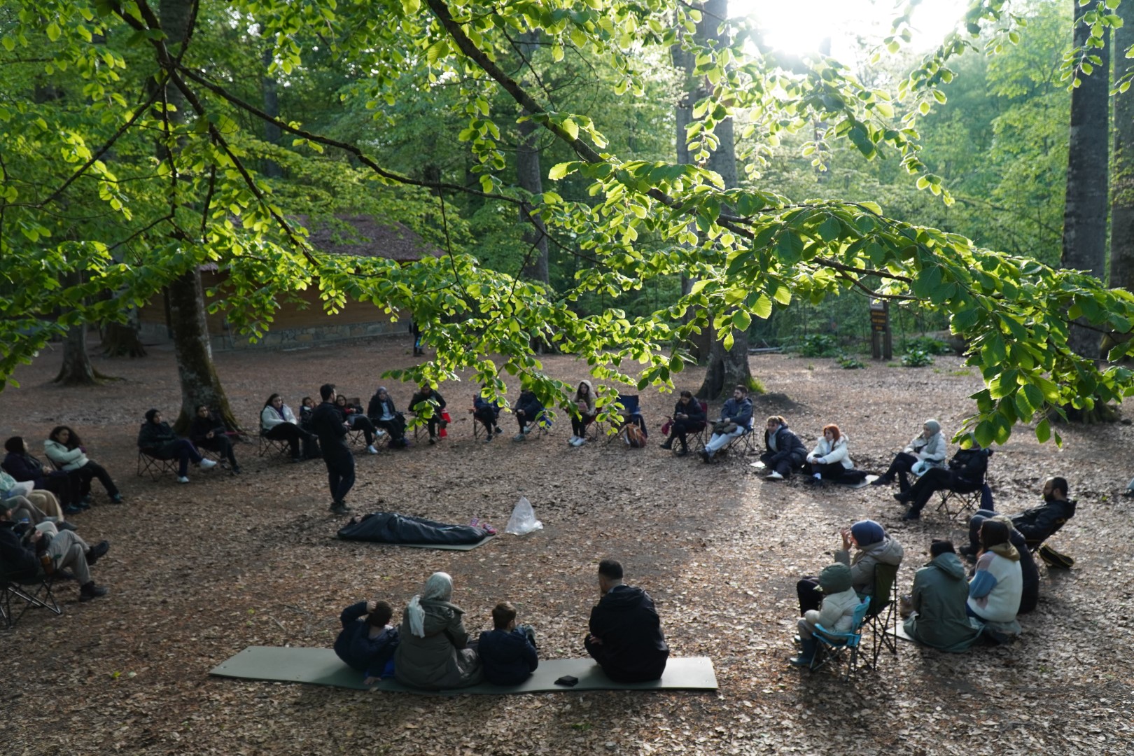 çadır, mat ve uyku tulumu eğitimleri