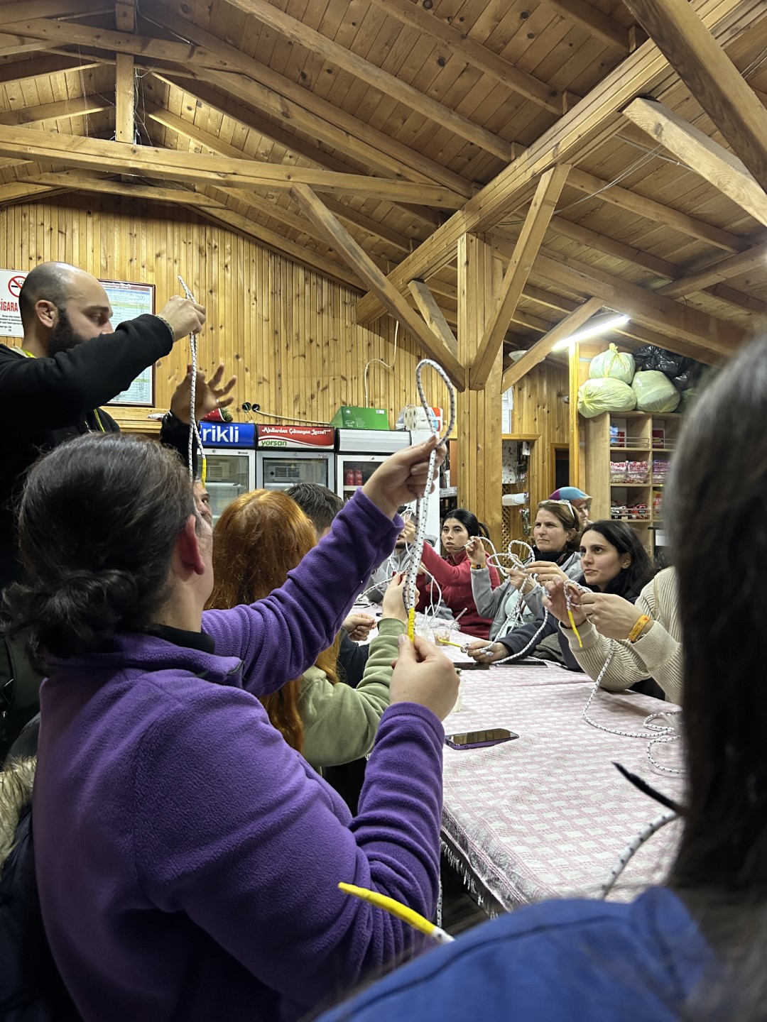 Düğüm bağlama eğitimimiz